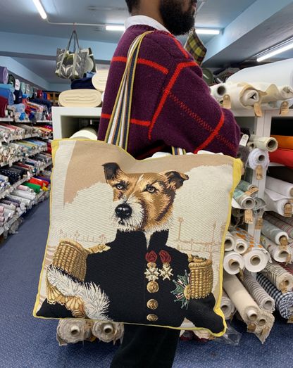 Tapestry Commander Woof Cushion/Bag Panel