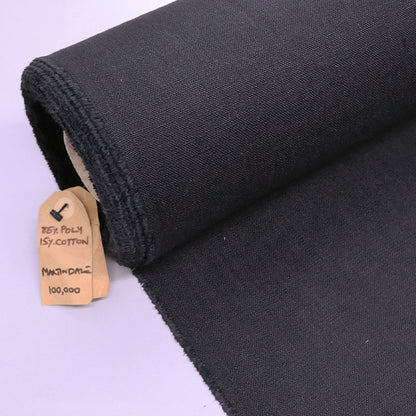 Soft Furnishing Plain - Saxon - Black