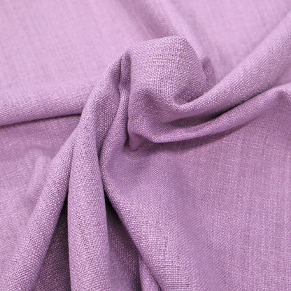 15% Cotton 85% Polyester Plain Lilac Upholstery Fabric