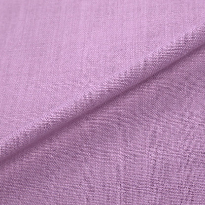 15% Cotton 85% Polyester Plain Lilac Upholstery Fabric