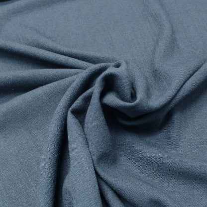 15% Cotton 85% Polyester Navy Blue Plain Furnishing and Upholstery Fabric