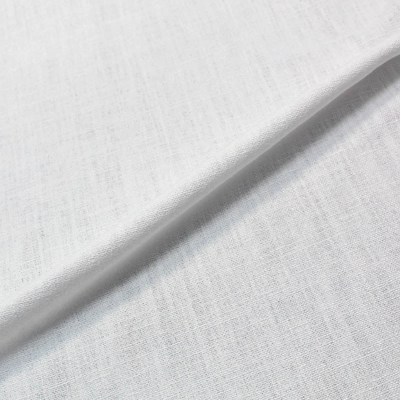 15% Cotton 85% Polyester Plain White Furnishing & Upholstery Fabric