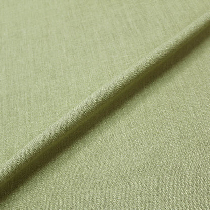 85% Polyester 15% Cotton Plain Green Furnishing & Upholstery Fabric