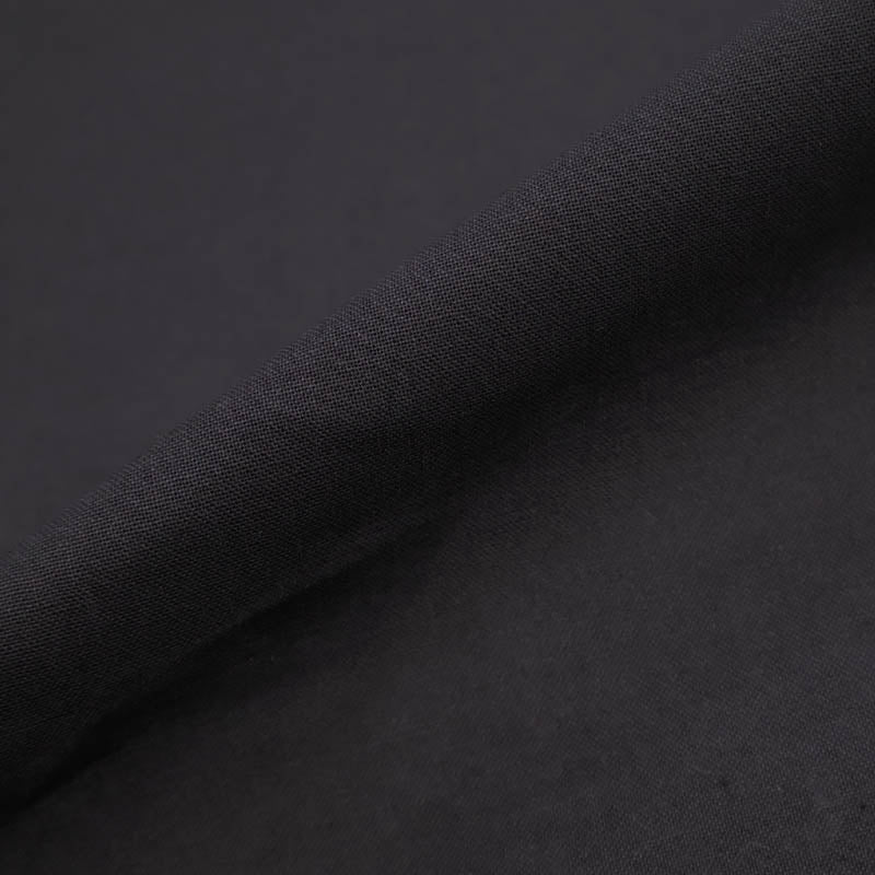 100% Cotton Plain Weave Black Cotton Fabric