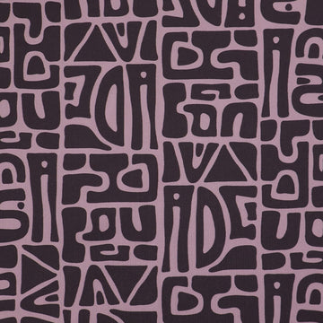 78% Polyester 22% Elastane Sportswear Fabric - Black and Grey Print