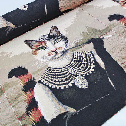 Tapestry “Holly Golightly” Cushion/Bag Panel