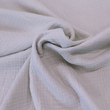 Cotton Double Gauze  - Dove
