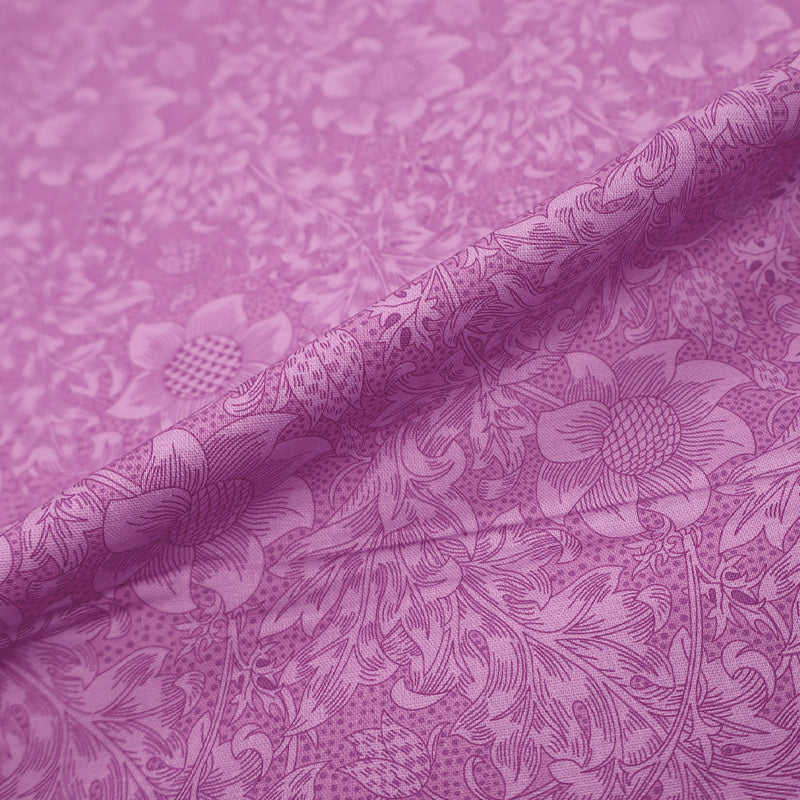 V&A Organic Cotton - Olive Orchard - William Morris - Fritillary