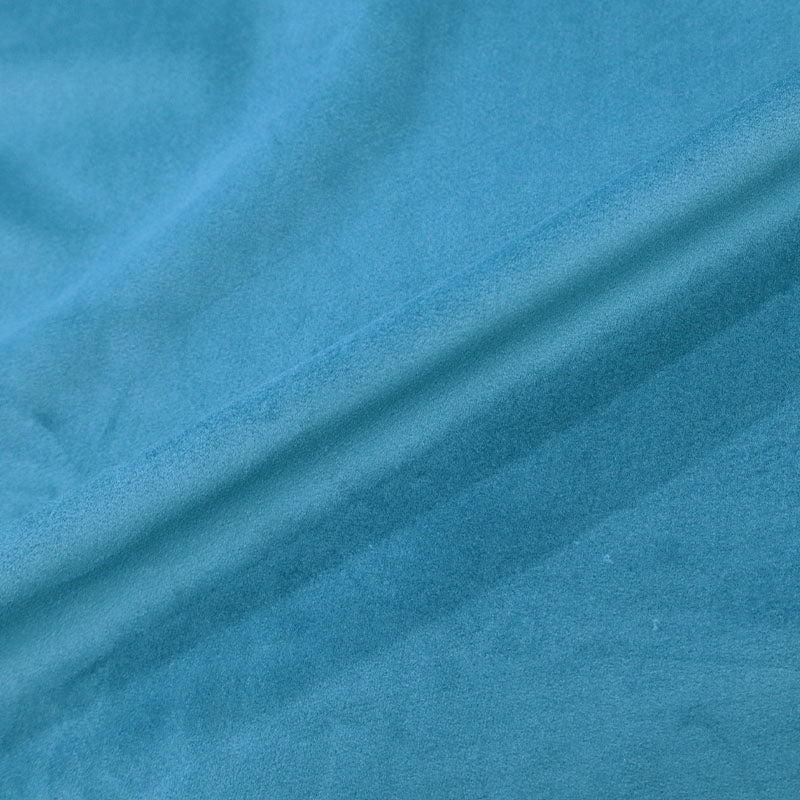 100% Polyester Turquoise Velvet Furnishing and Upholstery Fabric