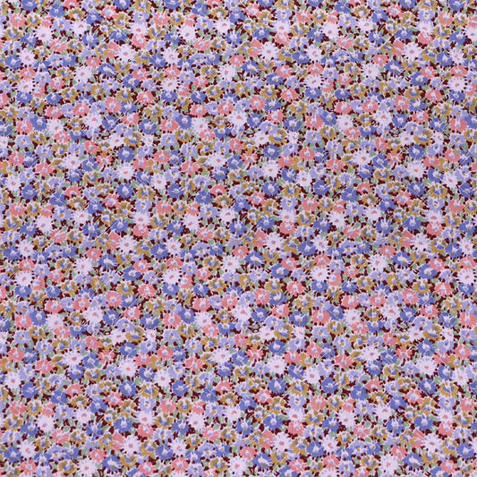 Vintage Floral Quilted Cotton - Daisy Dot