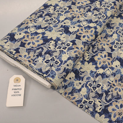 Viscose - Blue - Tumbling