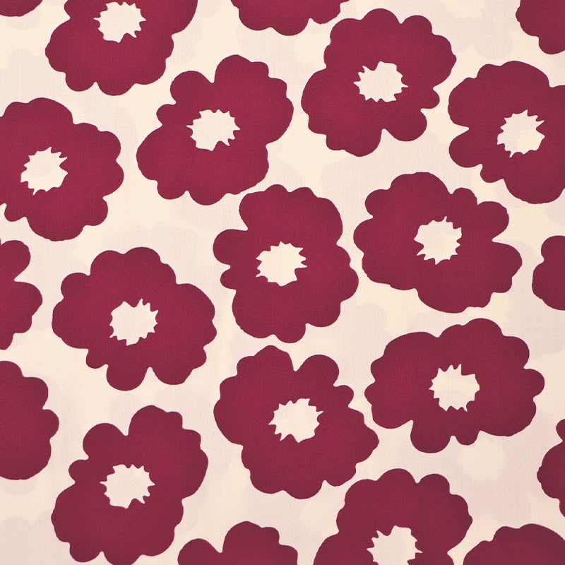 Viscose - Burgundy - Corsage