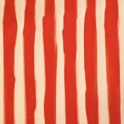 Viscose - Orange - Paint Stripe