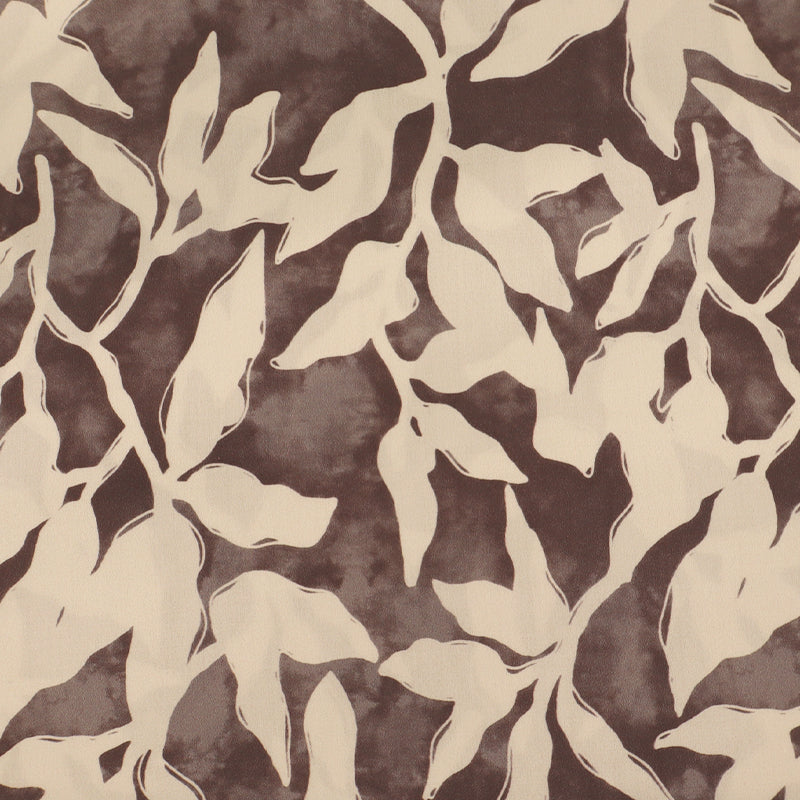 Viscose - Dusky Leaves - Wobbly Leaves