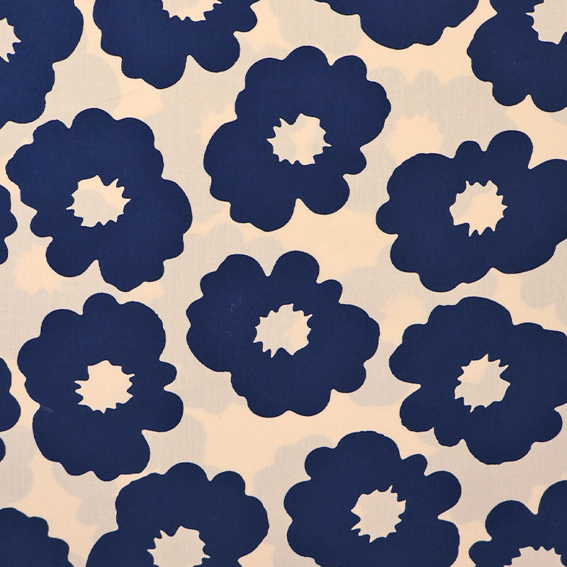 Viscose - Navy - Corsage