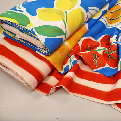 Printed Viscose - Blue - Tucci