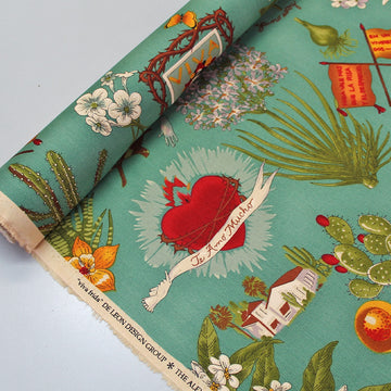 Viva Frida Cotton by Alexander Henry- Bright