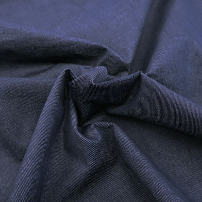 70% Cotton 28% Polyester 2% Elastane
Needlecord Fabric - Dark Blue