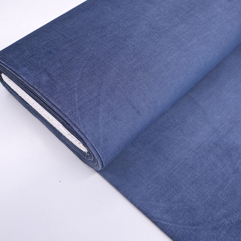 70% Cotton 28% Polyester 2% Elastane
Needlecord Fabric - Soft Blue