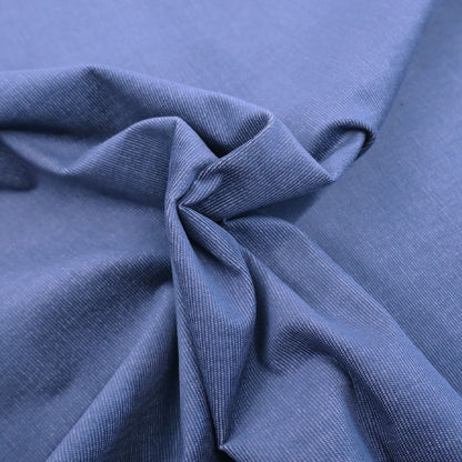 70% Cotton 28% Polyester 2% Elastane
Needlecord Fabric - Soft Blue