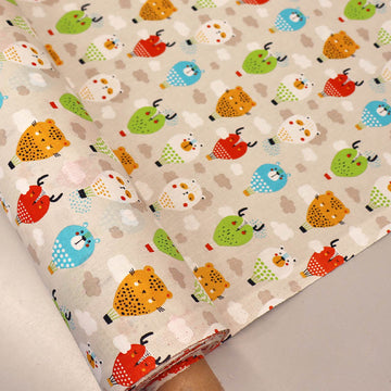 100% Cotton Novelty Cotton Fabric - Hot Air Balloons