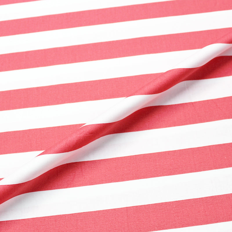 Great Value - Wide Width Cotton Stripe - Coral