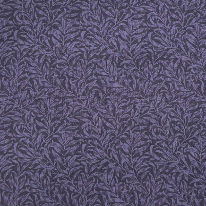 100% Cotton William Morris Fabric - Grey Willow Boughs