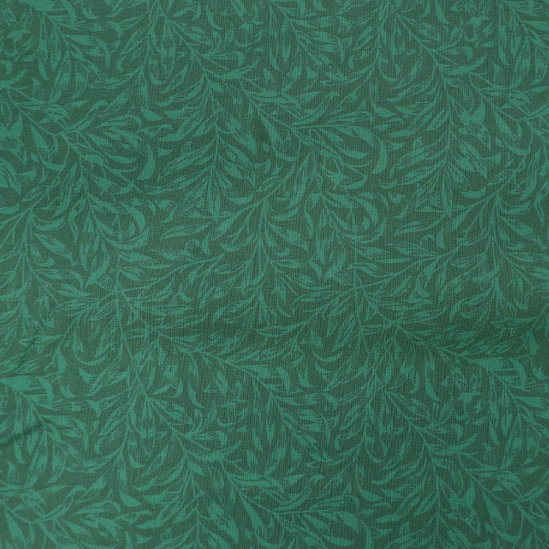 100% Cotton William Morris Fabric - Emerald Green Willow Boughs licensed from the V&A