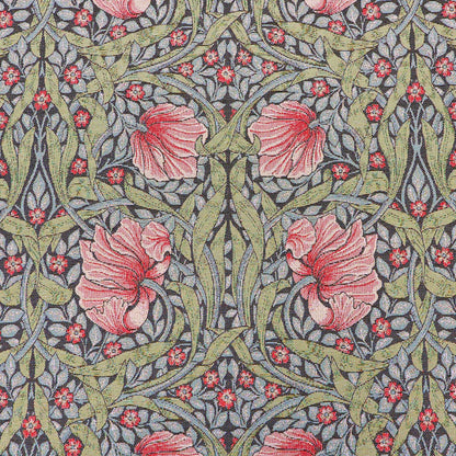 William Morris Soft Furnishing - Tapestry - Pimpernel - Meadow