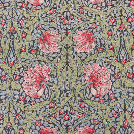 William Morris Soft Furnishing - Tapestry - Pimpernel - Meadow