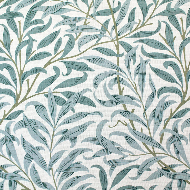 William Morris Willow Bough Fabric - Mineral Blue