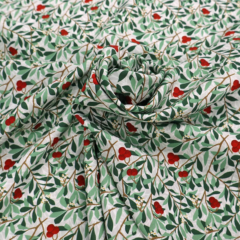 William Morris Viscose - Green - Arbutus