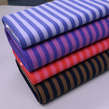 100% Cotton - Yarn Dyed - Stripe - Pink and Red