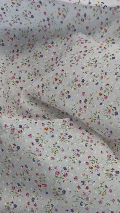 Dressmaking Ditsy Floral Swiss Knot Cotton