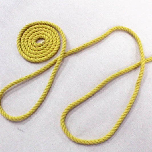 Yellow 100% Cotton Twisted Cord
