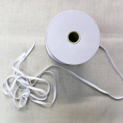Two Metres of 7mm White Soft Elastic