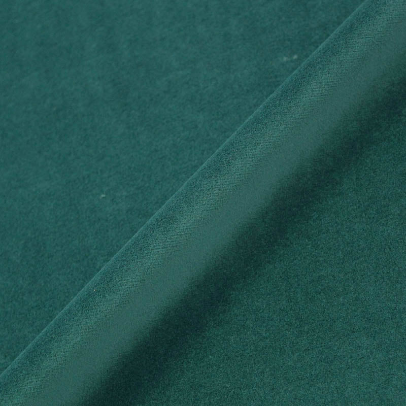Petrol Green Velvet Fabric