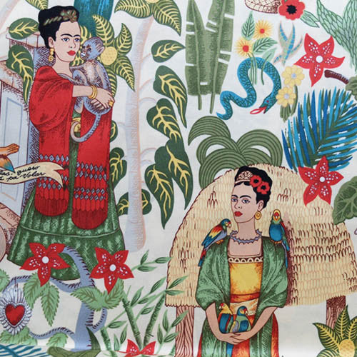 Frida's Garden Cotton by Alexander Henry - Cream