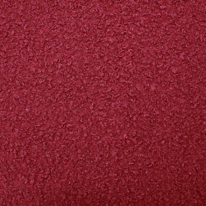 Boucle Coating Fabric - Red