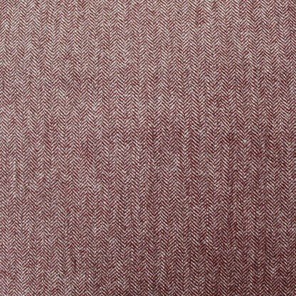Brick Dressmaking Wool Blend Herringbone - Malbec