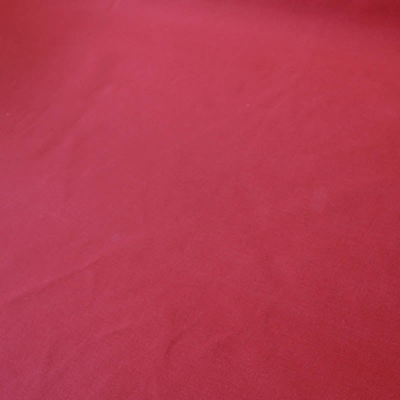 Home Furnishing Fabric Brushed Panama Weave - Ruby Red