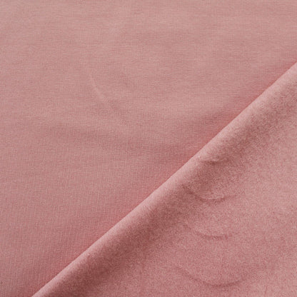 Brushed Back Sweatshirting - Dusky Pink