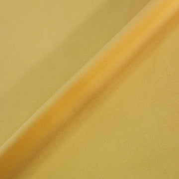 Yellow brushed panama furnishing fabric 