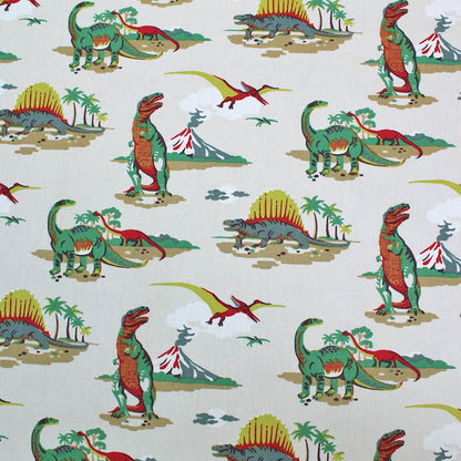 Cath Kidston Home Furnishing Fabric Dino in Multi