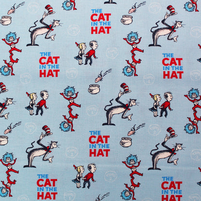 Dr Seuss Cat in the Hat Children's Fabric