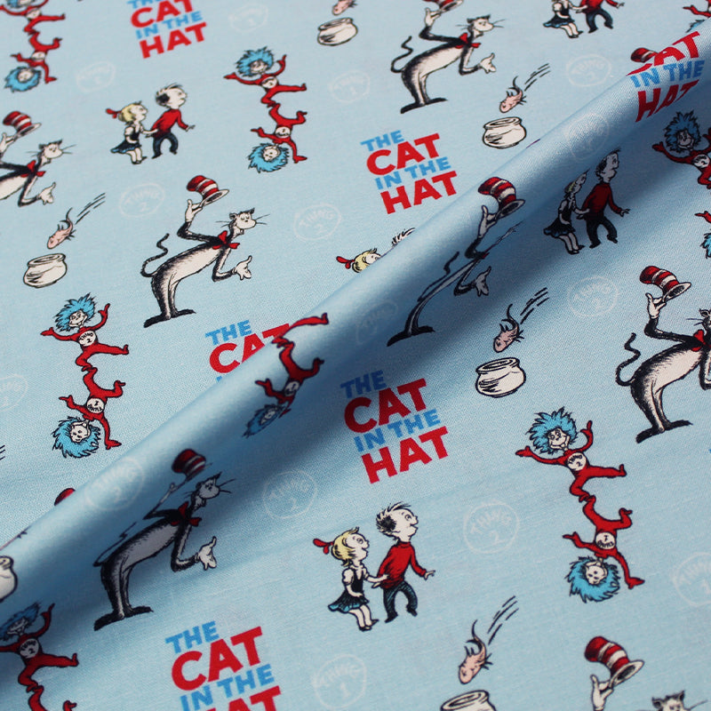 Dr Seuss Cat in the Hat Children's Fabric
