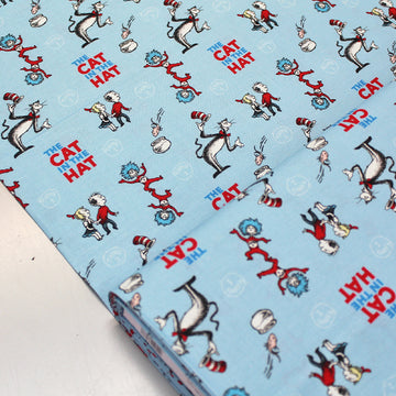 Dr Seuss Cat in the Hat Children's Fabric