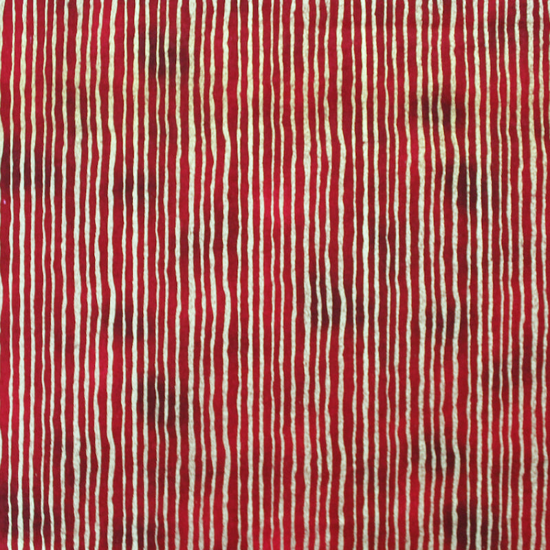 Christmas Cotton - Red and Gold Stripe