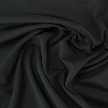 Black Bamboo Jersey Fabric