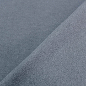 Cotton Elastane Fleece Backed Sweatshirt -  Powder Blue